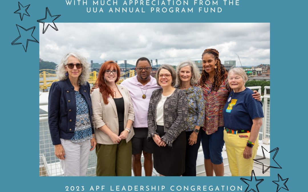 UUCA Recognized as a Leadership Congregation by the UUA!