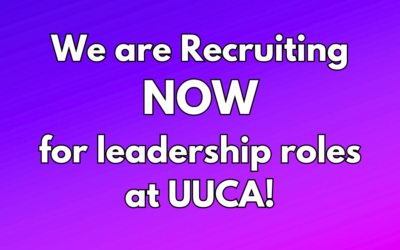 UUCA needs YOU!