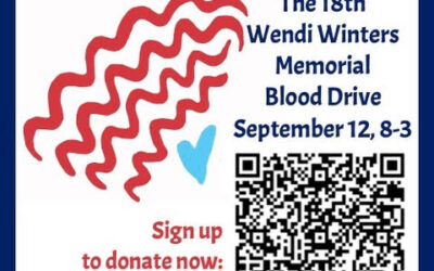 18th Wendi Winters Memorial Blood Drive – Sign-up TODAY!